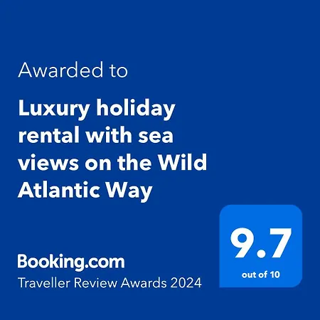 公寓 Luxury Cottage, With Sea Views On The Wild Atlantic Way *
